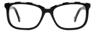Designer Women Carolina Herrera Eyeglasses: HER 0147 - Black- SpecSMART Eye Clinic (Front View)
